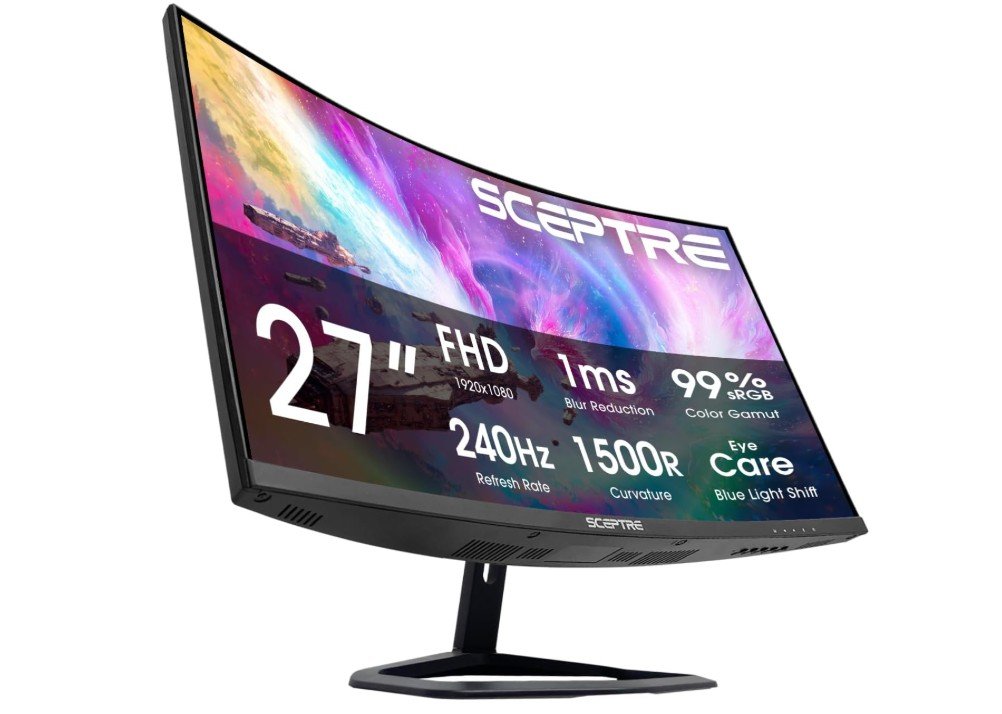 Sceptre 27-Inch Curved Gaming Monitor