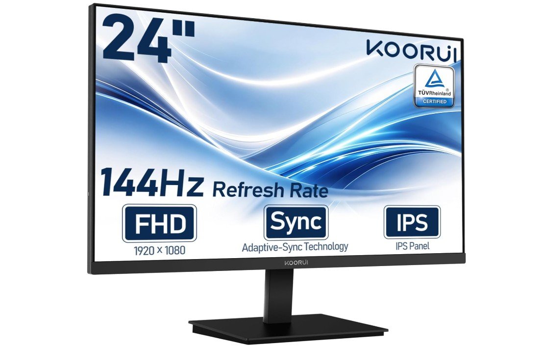 KOORUI 24 Inch FHD IPS Monitor