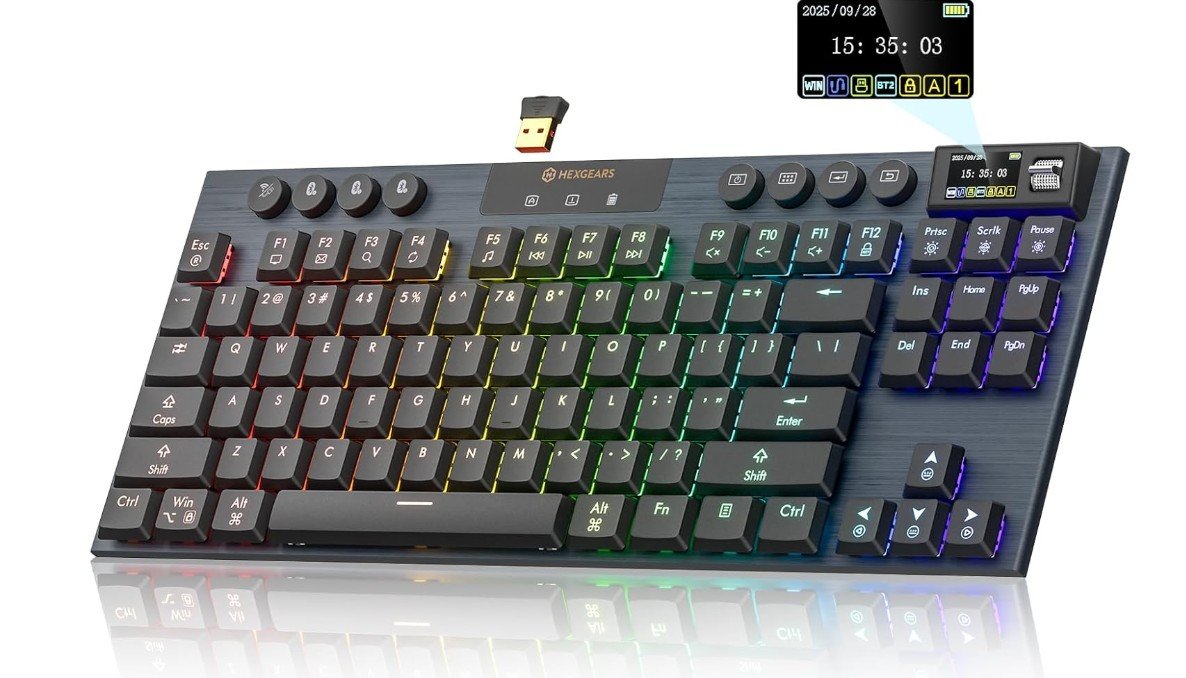 Hexgears Immersion A3 Low Profile Wireless Mechanical Keyboard