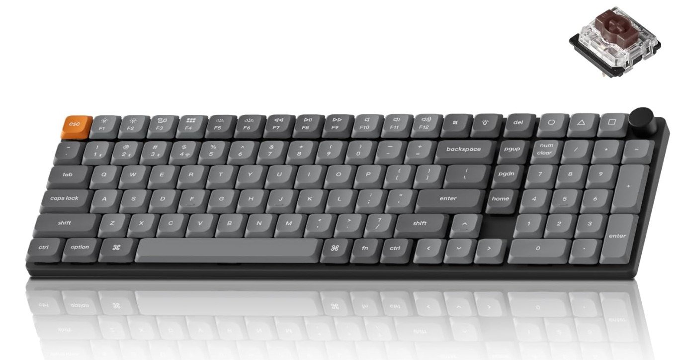 Keychron K17 Max Low Profile Mechanical Keyboard
