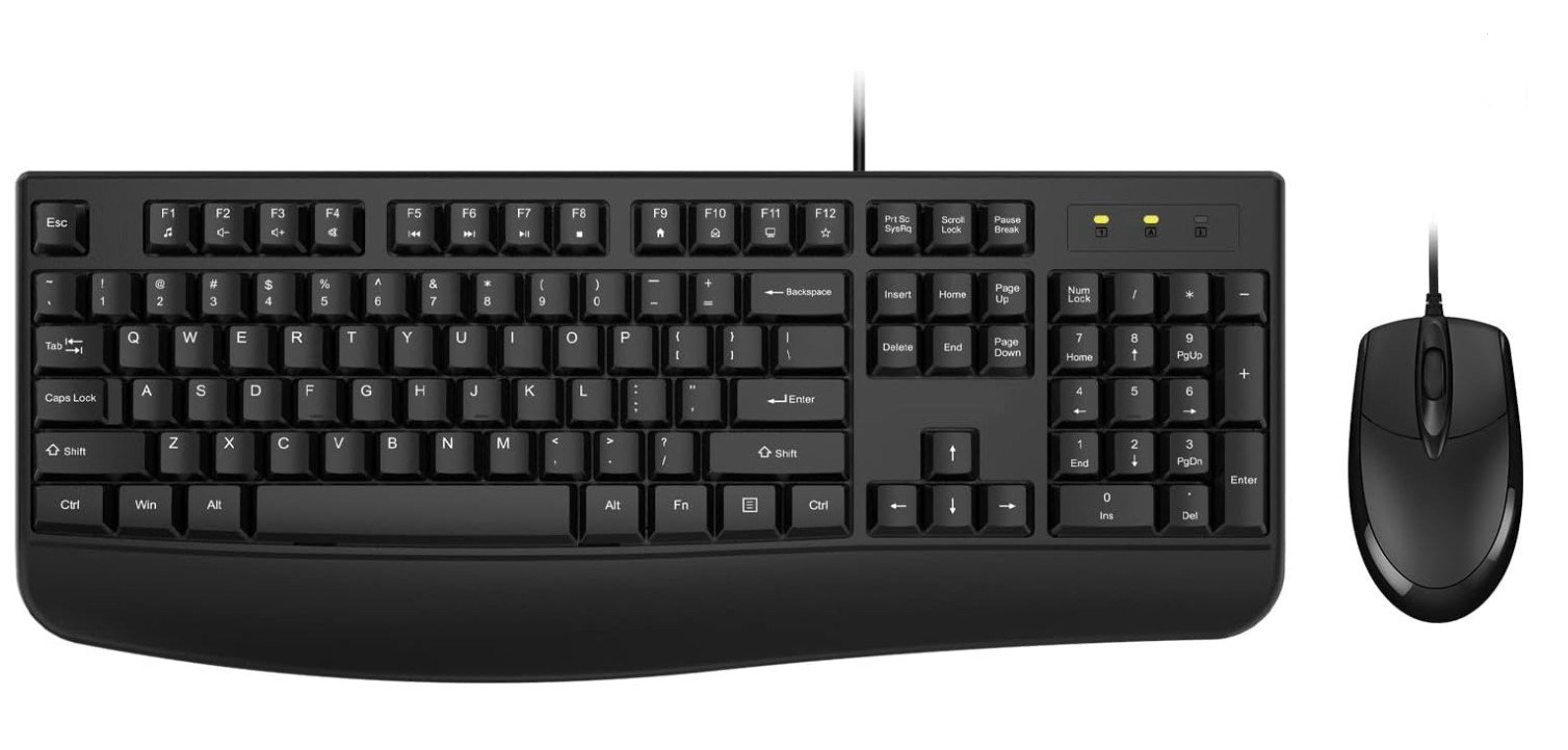 EDJO Wired Keyboard and Mouse Combo