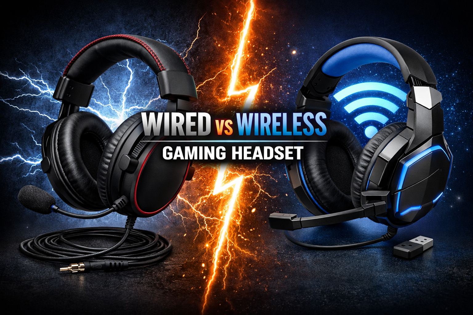Wired vs Wireless Gaming Headsets