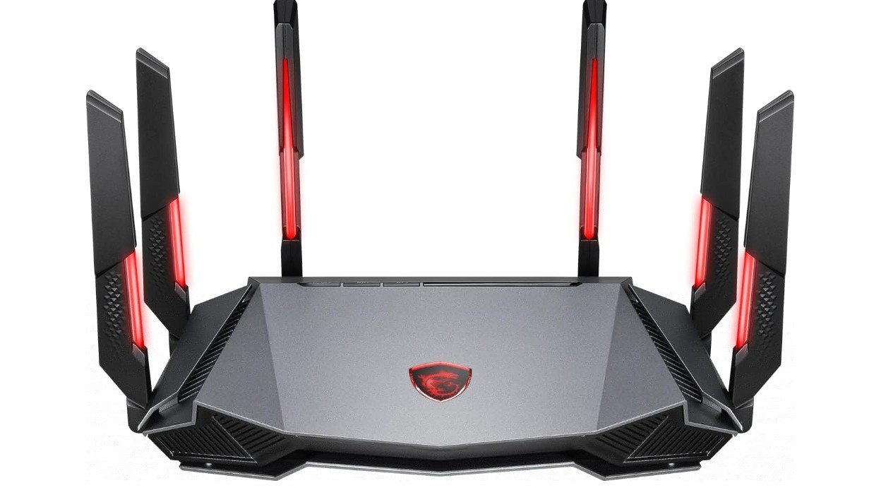 MSI RadiX AXE6600 WiFi 6E Tri-Band Gaming Router
