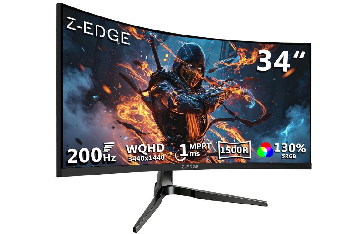 Z-Edge UG34 34 inch Curved Gaming Monitor